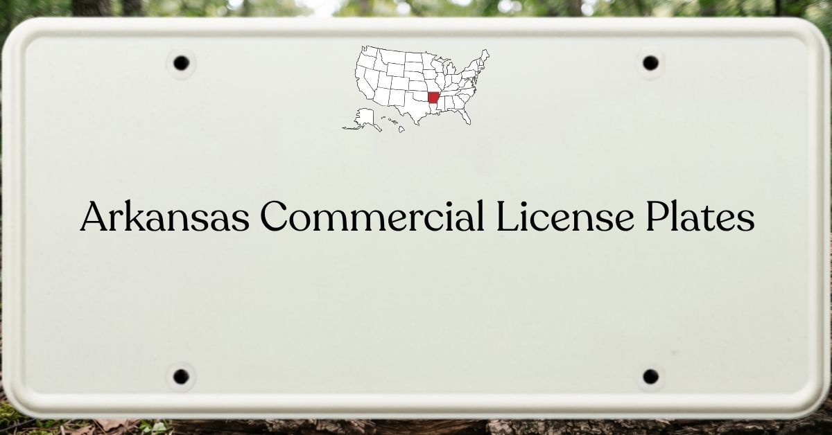 Arkansas Commercial License Plates